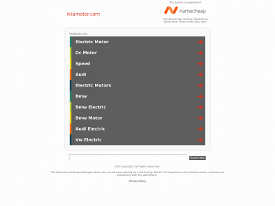 kitamotor.com snapshot