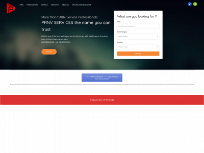 prnvservices.com snapshot