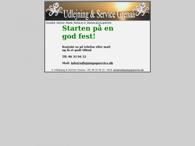 udlejningogservice.dk snapshot