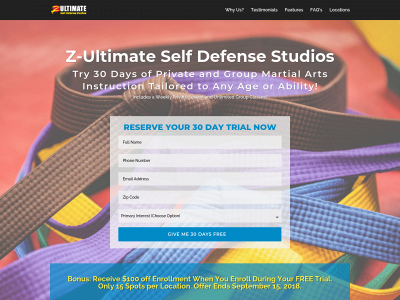 zultimatesprings.com snapshot