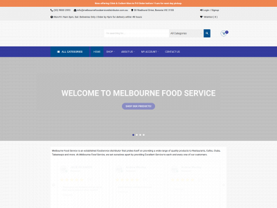 melbournefoodservicedistributor.com.au snapshot