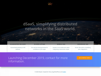 distributedsaas.com snapshot