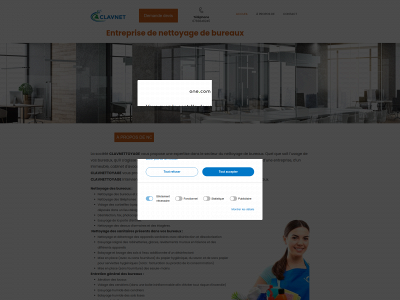 clavnettoyage.fr snapshot