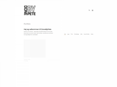 donebypete.dk snapshot