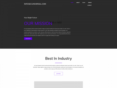 infosecuniversal.com snapshot