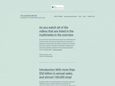 theacademicwritecom.com snapshot