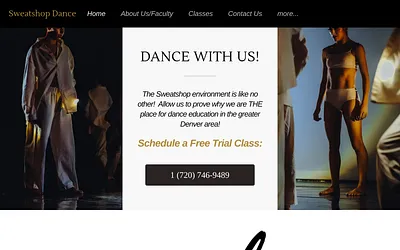 www.sweatshopdance.com snapshot