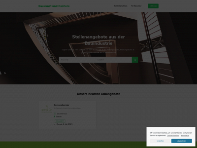 baukunst-und-karriere.com snapshot