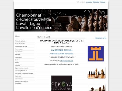 echecslaval.com snapshot