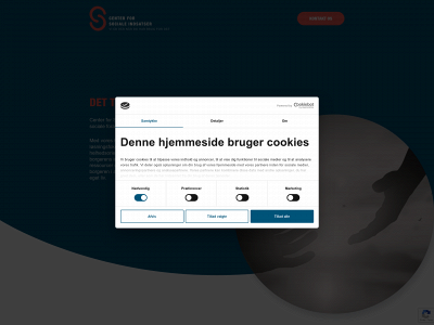 centerforsocialeindsatser.dk snapshot
