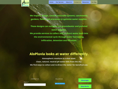 alopluvia.com snapshot