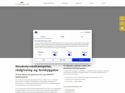 ccskadedyrsservice.dk snapshot