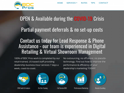 bdcpros.com snapshot