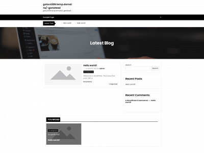 genatozfeed.com snapshot
