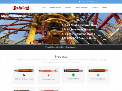techfluid.co.uk snapshot