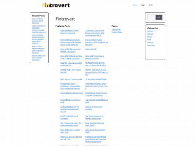 fintrovert.com snapshot