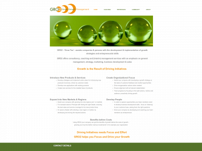 gro2management.com snapshot