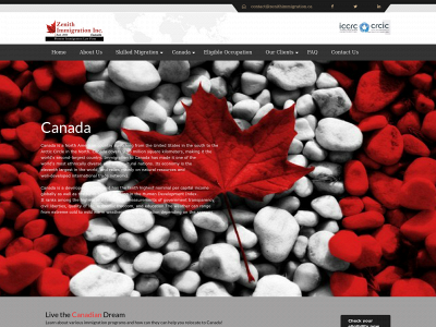 zenithimmigration.ca snapshot