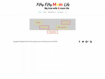 fiftyfiftymomlife.com snapshot
