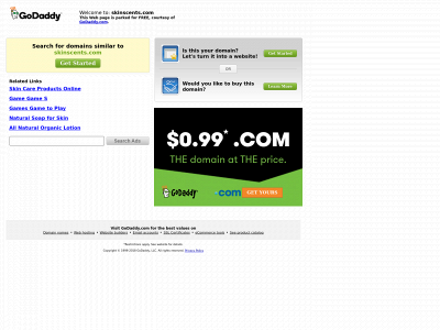 skinscents.com snapshot