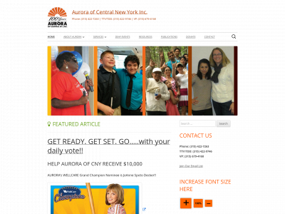 auroraofcny.org snapshot