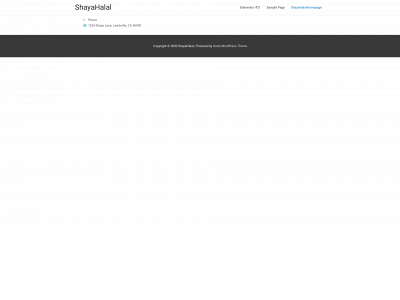 shayahalal.com snapshot