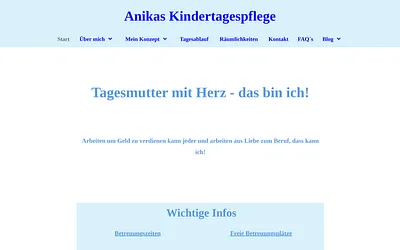 anikas-kindertagespflege.de snapshot