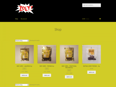 zoltjerky.com snapshot