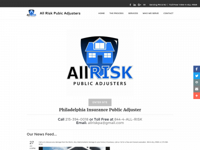 www.allriskpublicadjusters.com snapshot