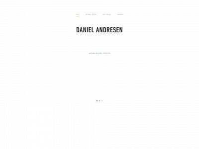 danielandresen.com snapshot
