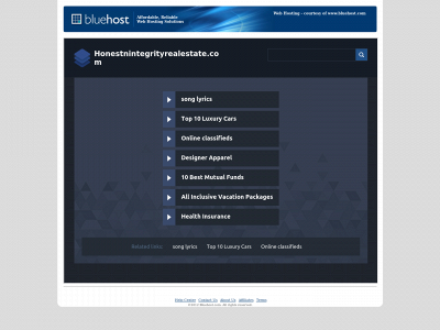 honestnintegrityrealestate.com snapshot