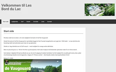 golflejlighedparis.dk snapshot