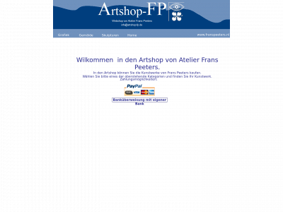 artshop-fp.de snapshot