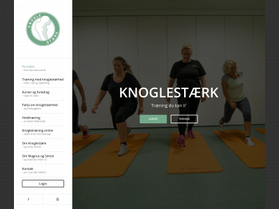 knoglestaerk.dk snapshot