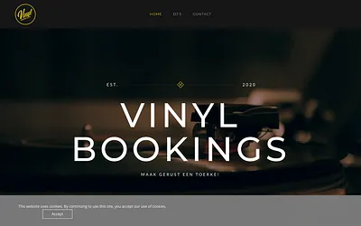 vinylbookings.be snapshot