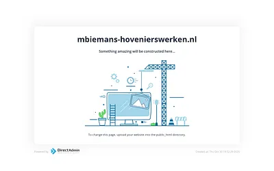 mbiemans-hovenierswerken.nl snapshot