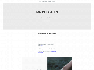 malinkarlsen.no snapshot