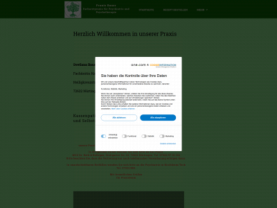 praxisbauer-nt.de snapshot