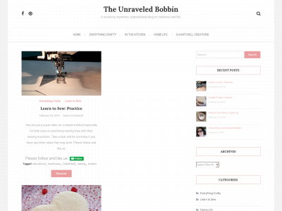 theunraveledbobbin.com snapshot