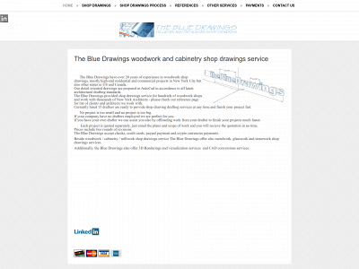 thebluedrawings.com snapshot