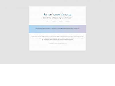 ferienhausvanessa.de snapshot