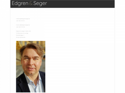 edgrenseger.se snapshot
