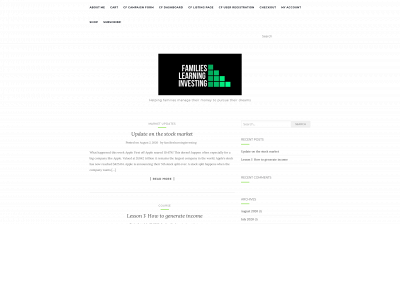 familieslearninginvesting.com snapshot