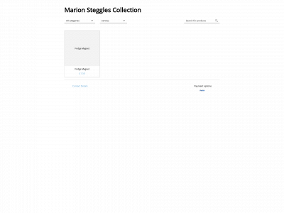 marion-steggles-collection.co.uk snapshot