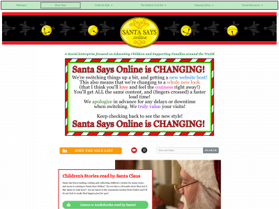 santasays.online snapshot