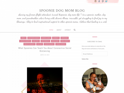 spooniedogmom.com snapshot