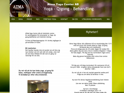 atmayoga.se snapshot