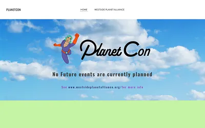 www.planetcon.org snapshot