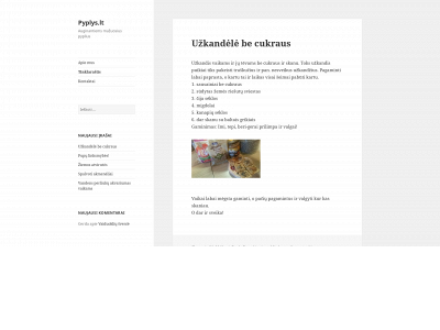 pyplys.lt snapshot