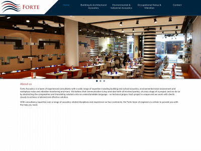 forteacoustics.co.uk snapshot